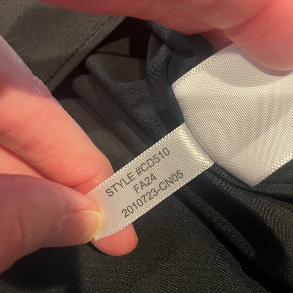 NWT J.Crew Collection Sz 2 Black Full-Length Embellished Ruched Dress CD510 - Picture 14 of 15